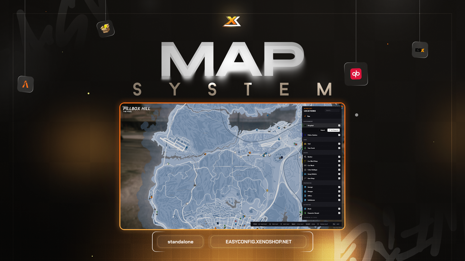 Xeno Map System