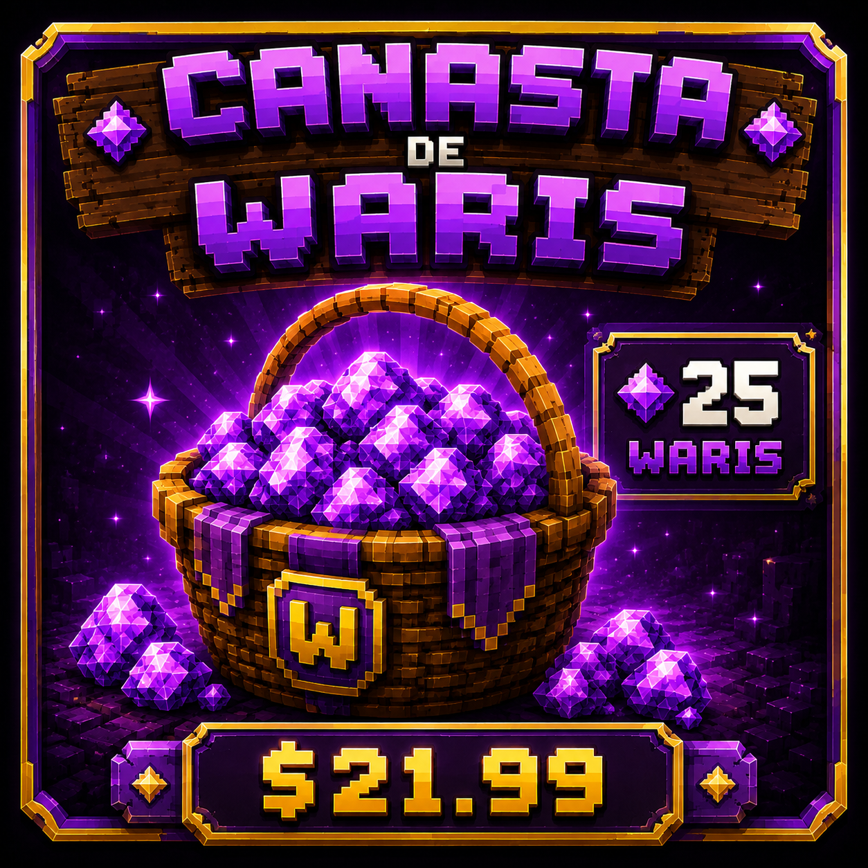 CANASTA DE WARIS X25 WARIS
