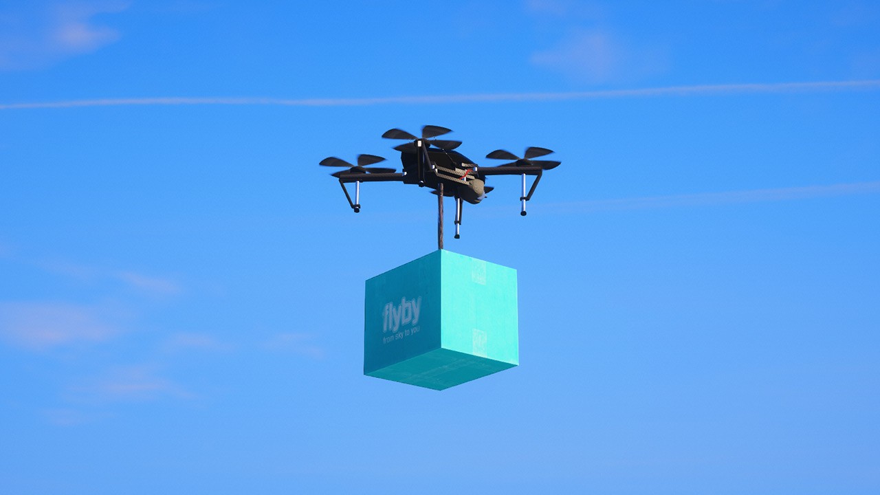 Drone Deliveries + Phone App