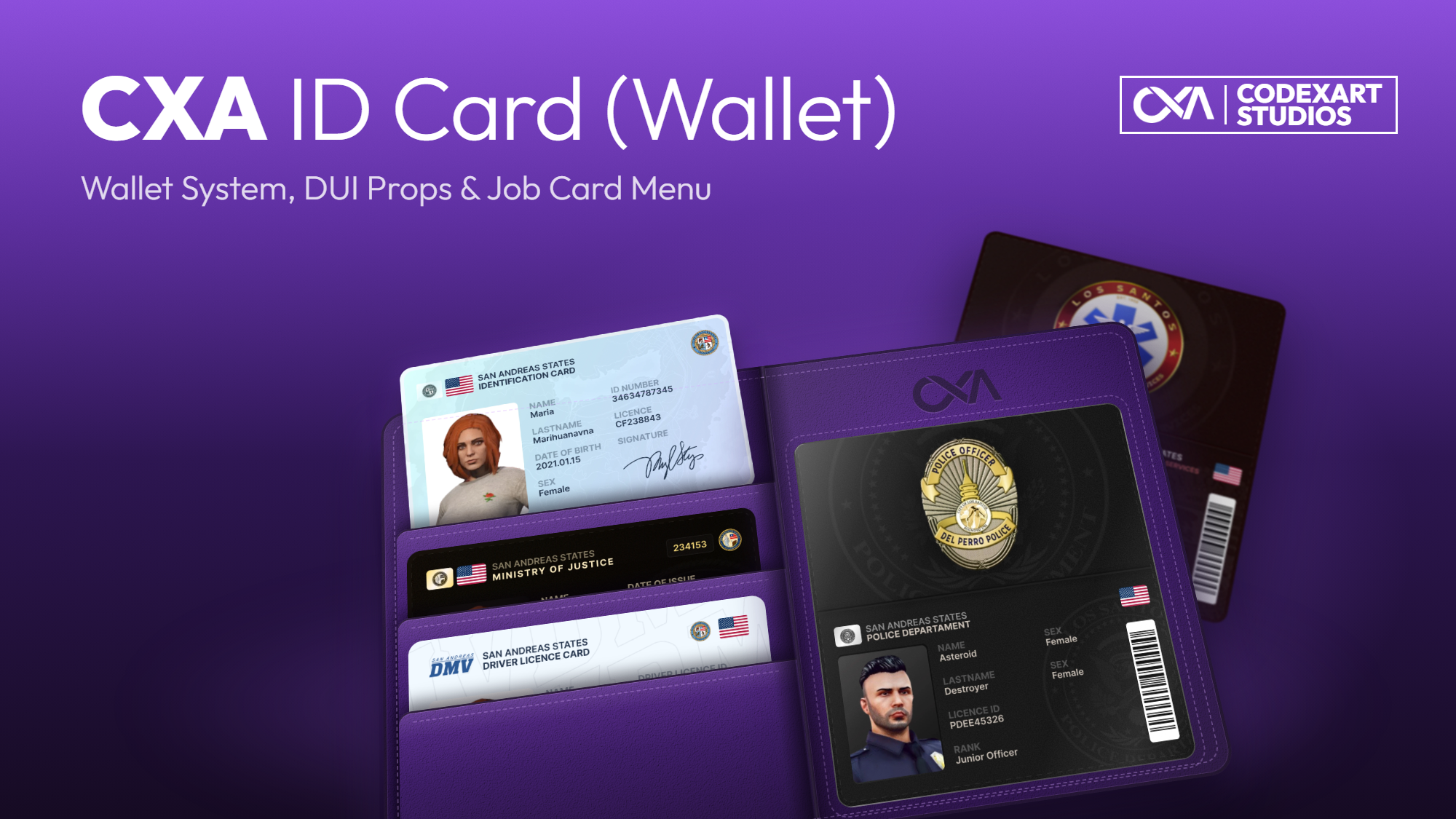 CXA IDCard Script Beta