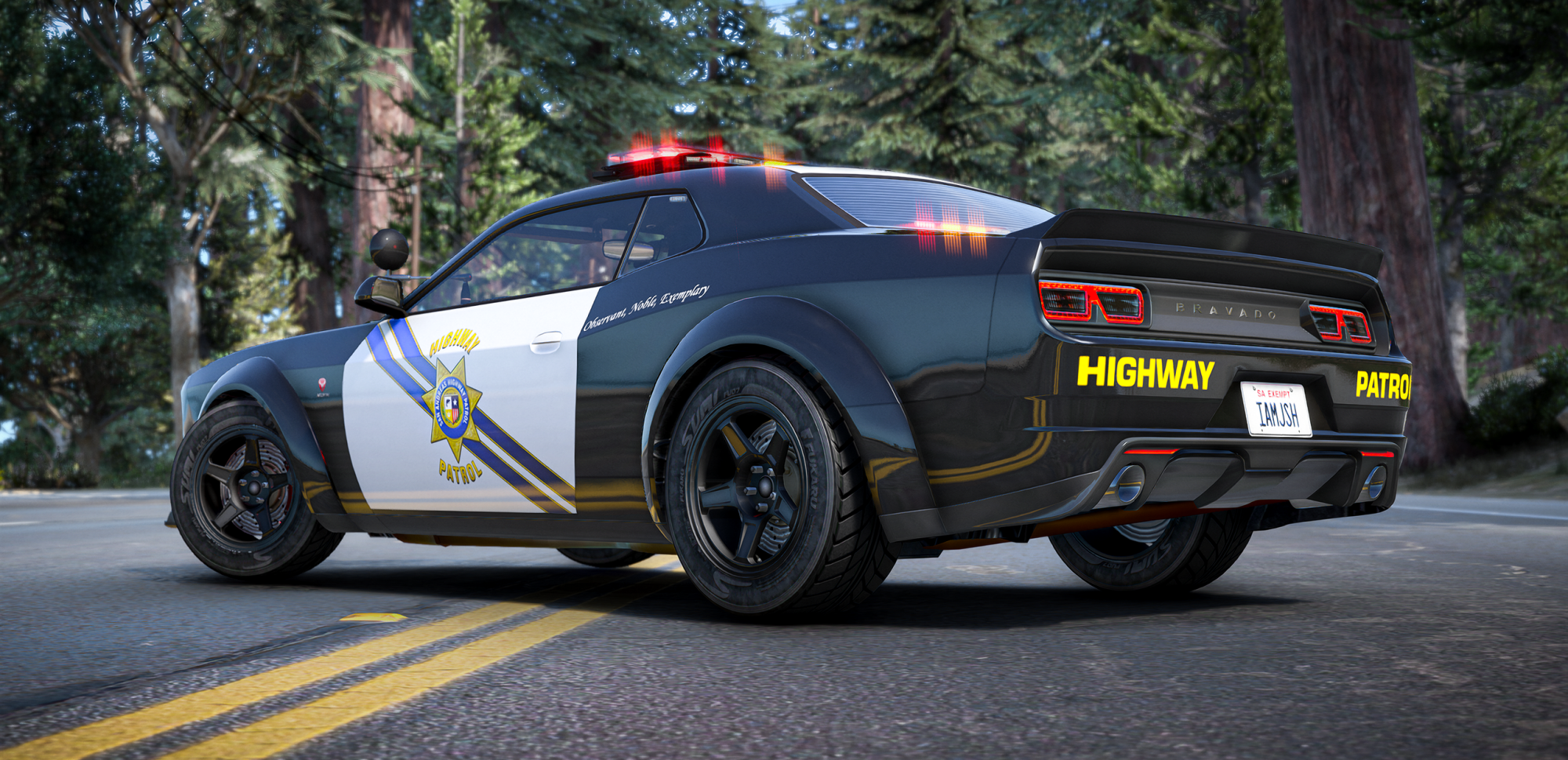Bravado Gauntlet Hellfire Special Pursuit Interceptor (2025)