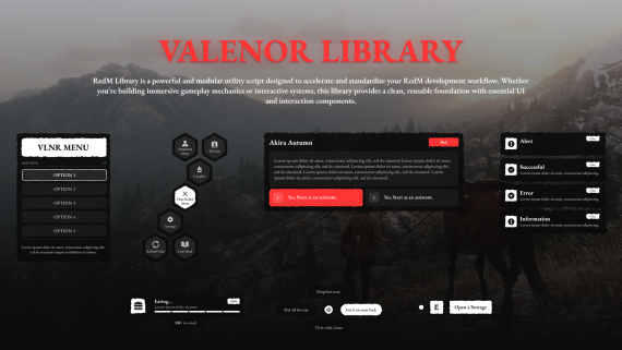 RedM Scripts - Premium RedM Resources & Mods | Valenor Studio
