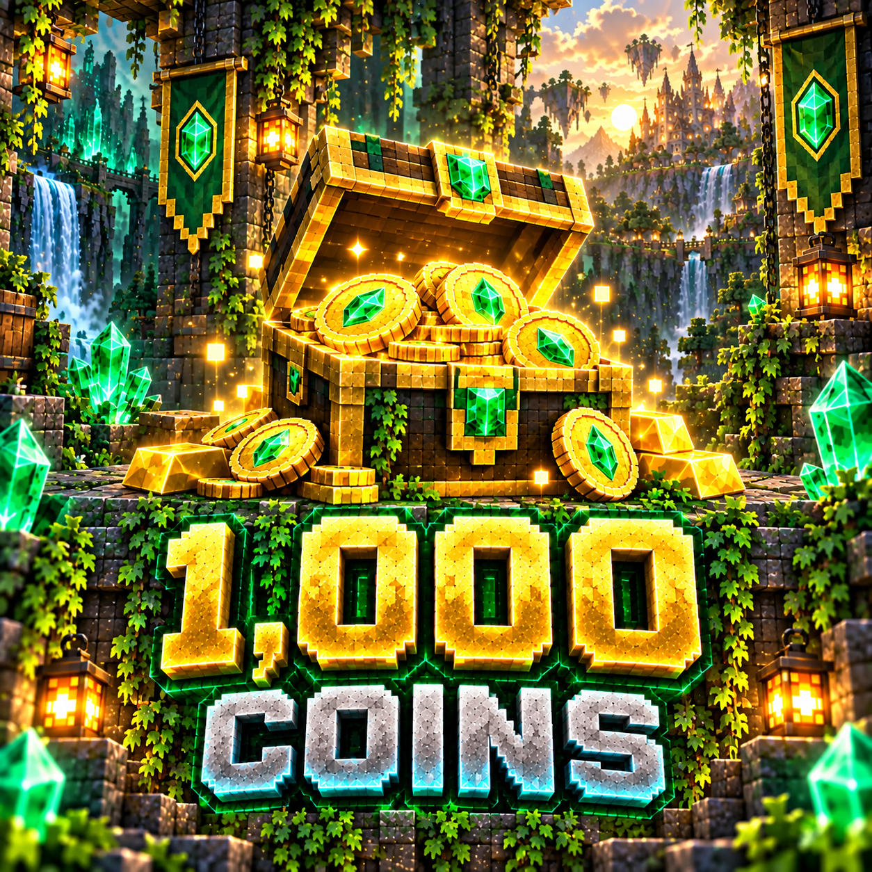 1,000 Coins