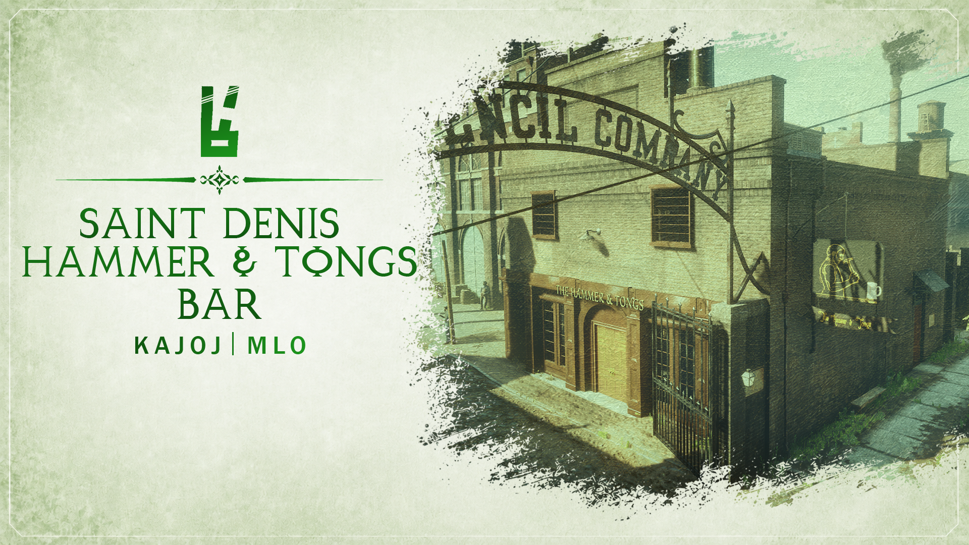 Saint Denis Hammer & Tongs