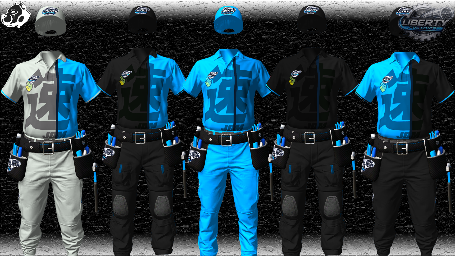 Liberty Customs JDM Bundle  | FiveM Mechanic Clothing