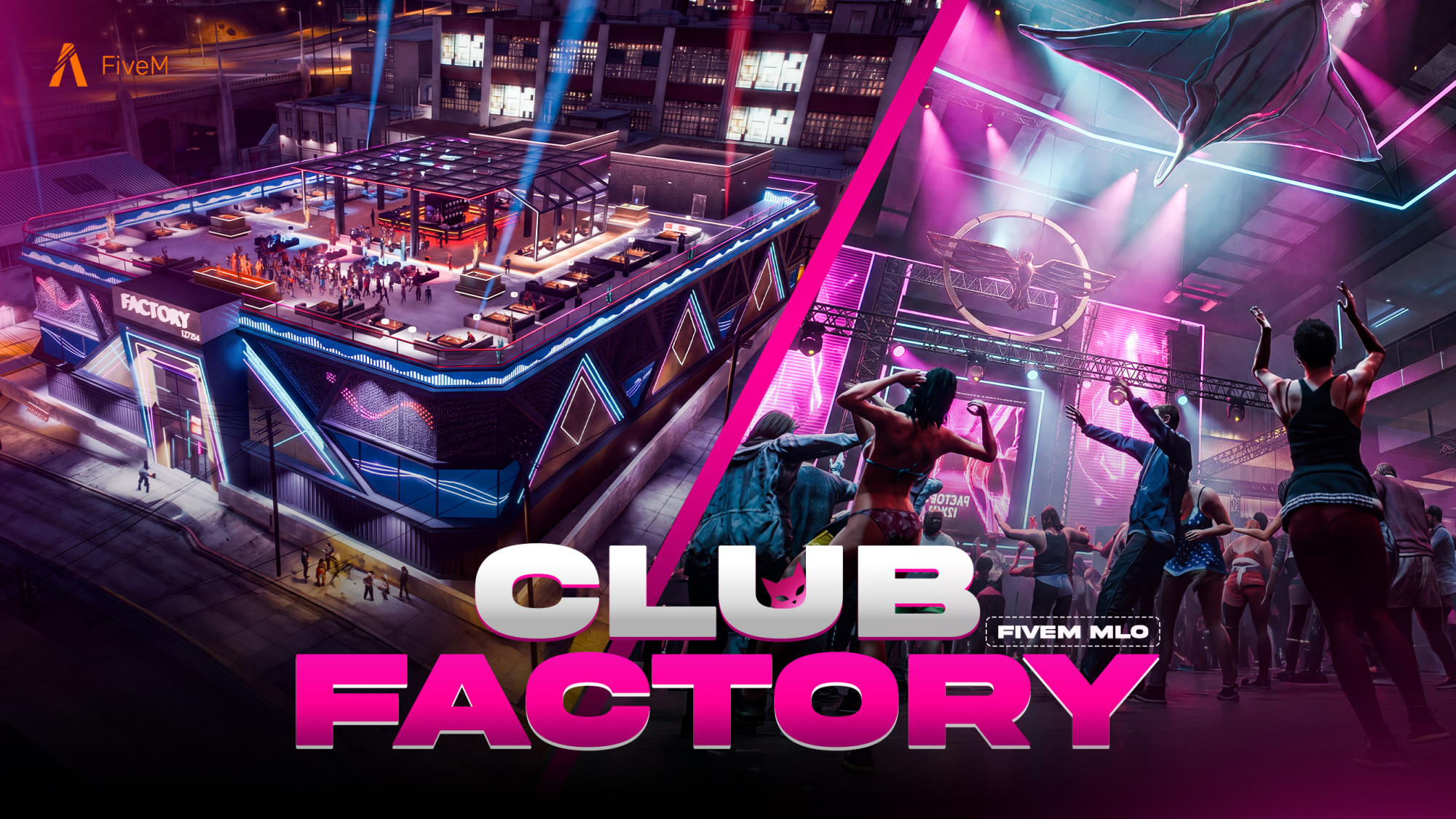 FACTORY CLUB | FiveM Nightclub MLO & Business Script | ESX / QBCore