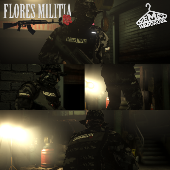 Flores Militia Clothing Package