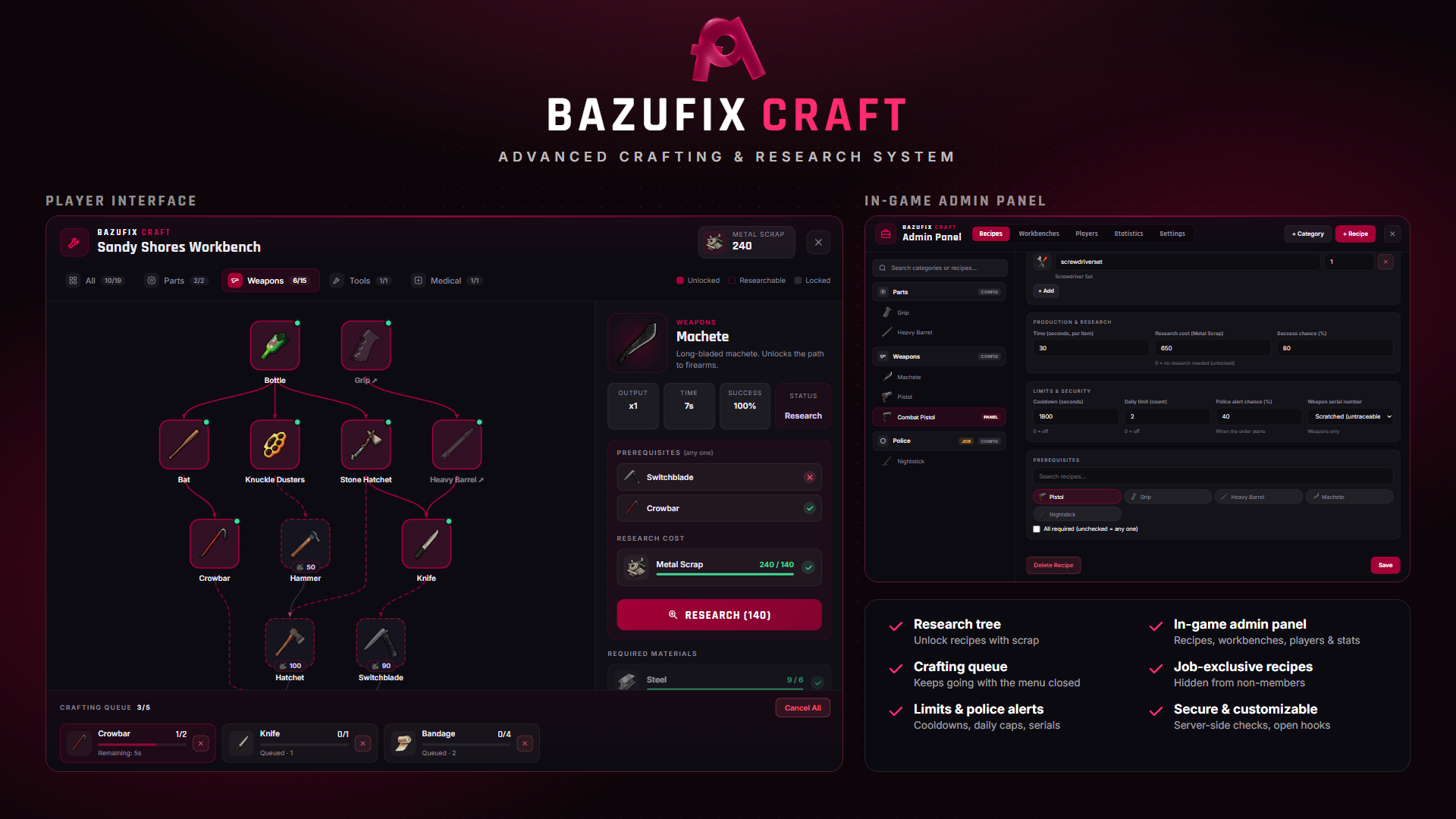 BazuFix Craft