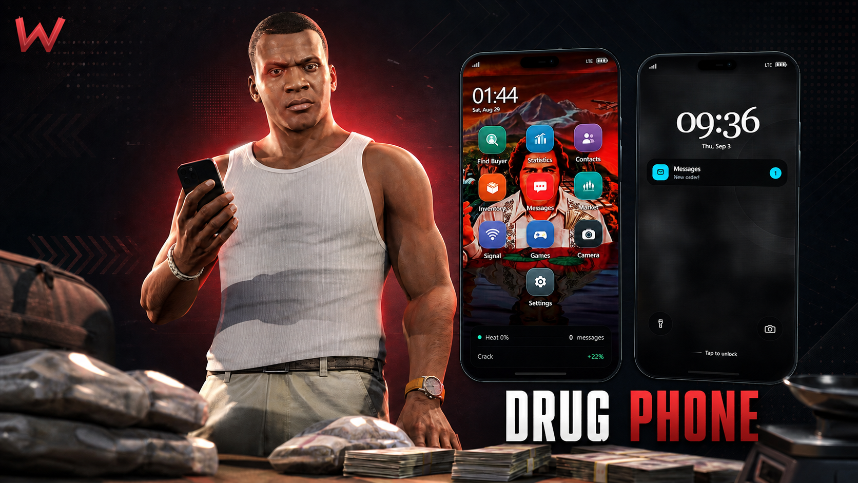 Woozy Studio — Advanced Drug Phone