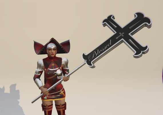 Weapon Bishop Cross