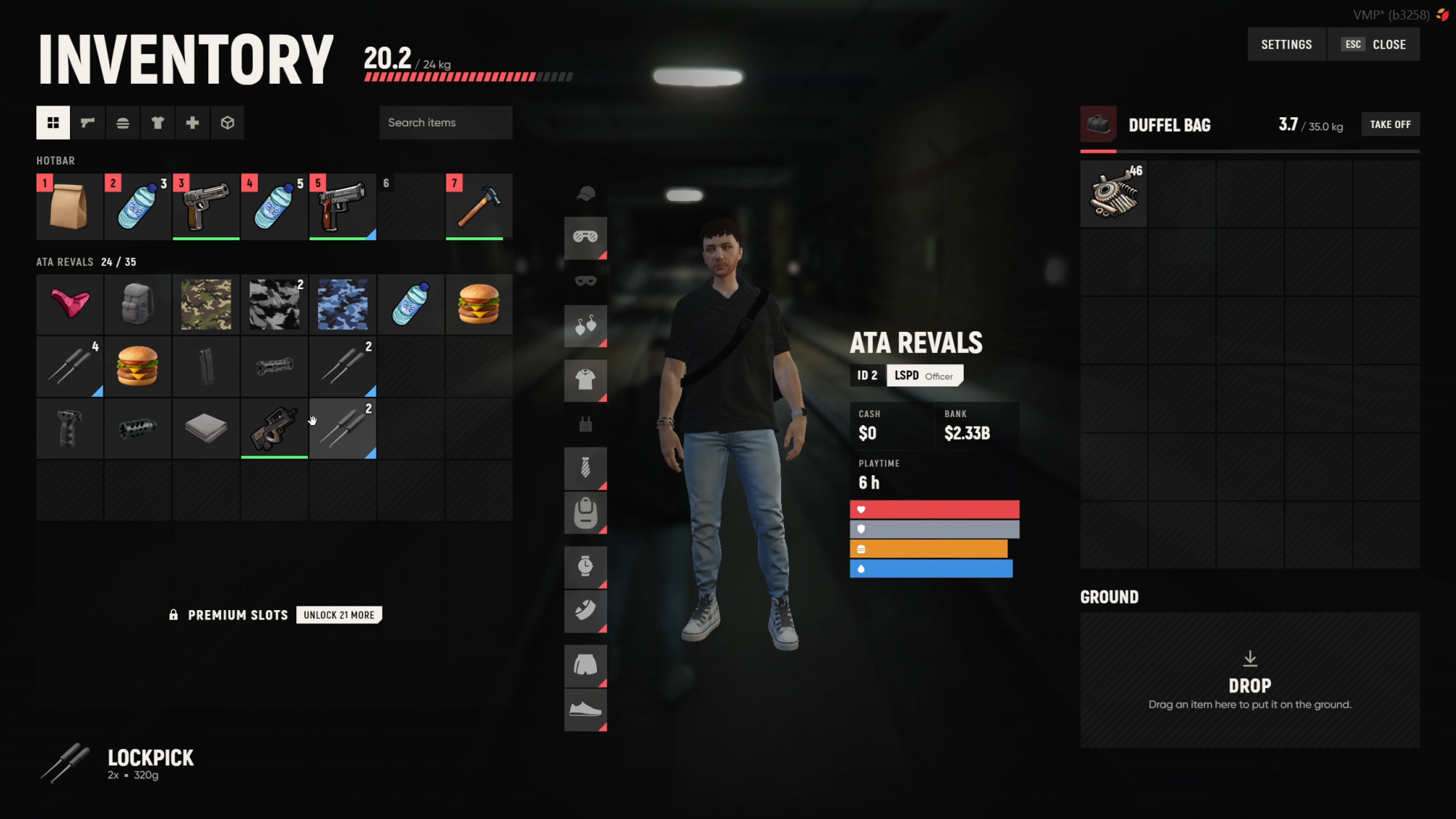 [ox_inventory Redesign] ESX QBCore {OPEN}