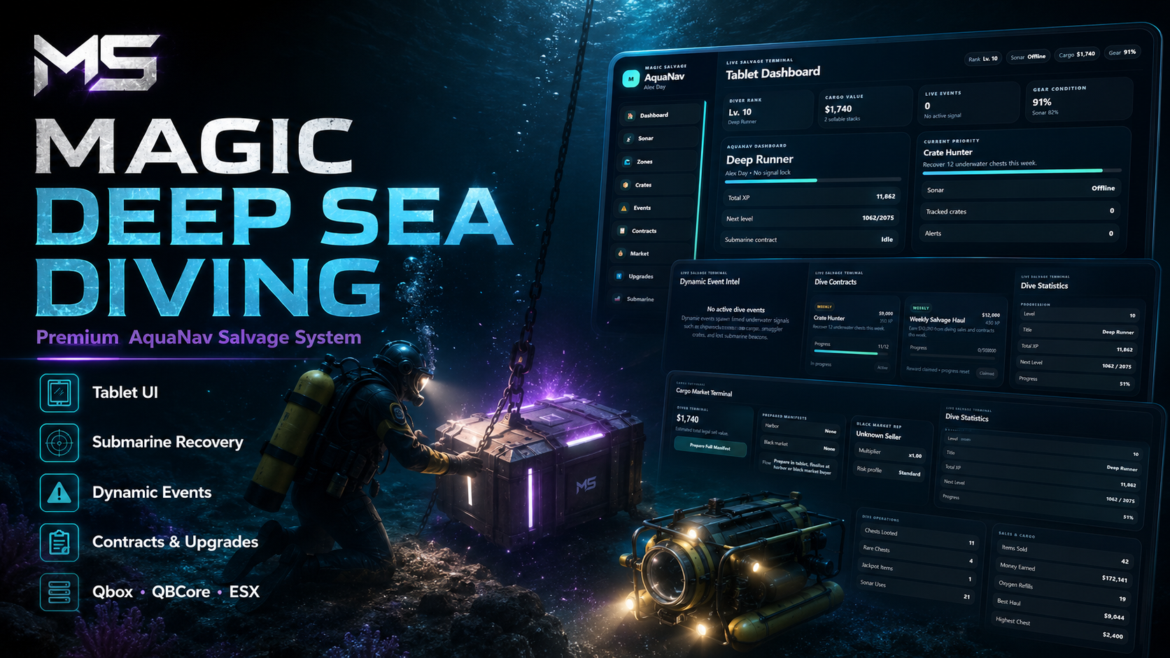 Magic DeepSeaDiving
