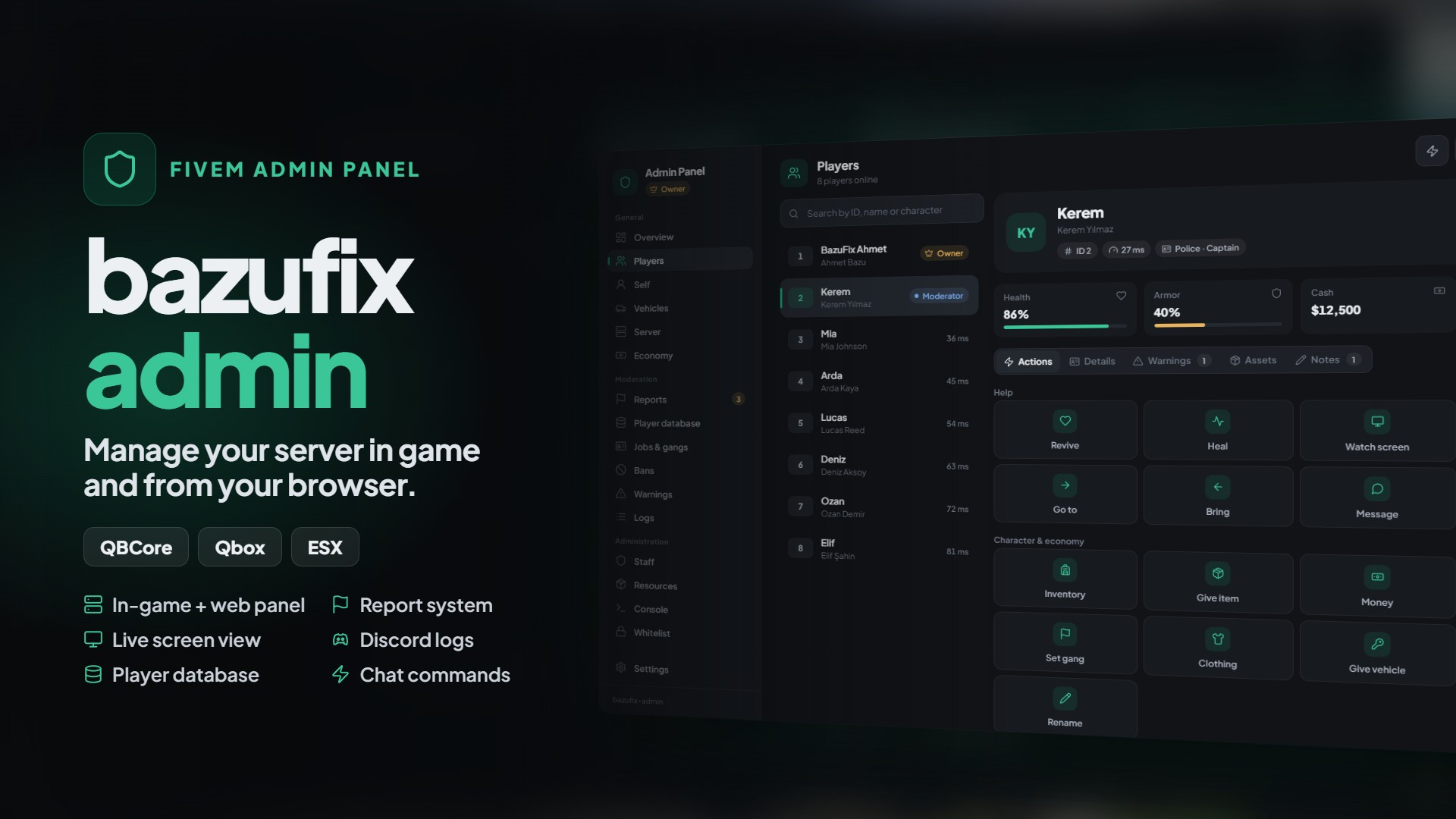 BazuFix Admin