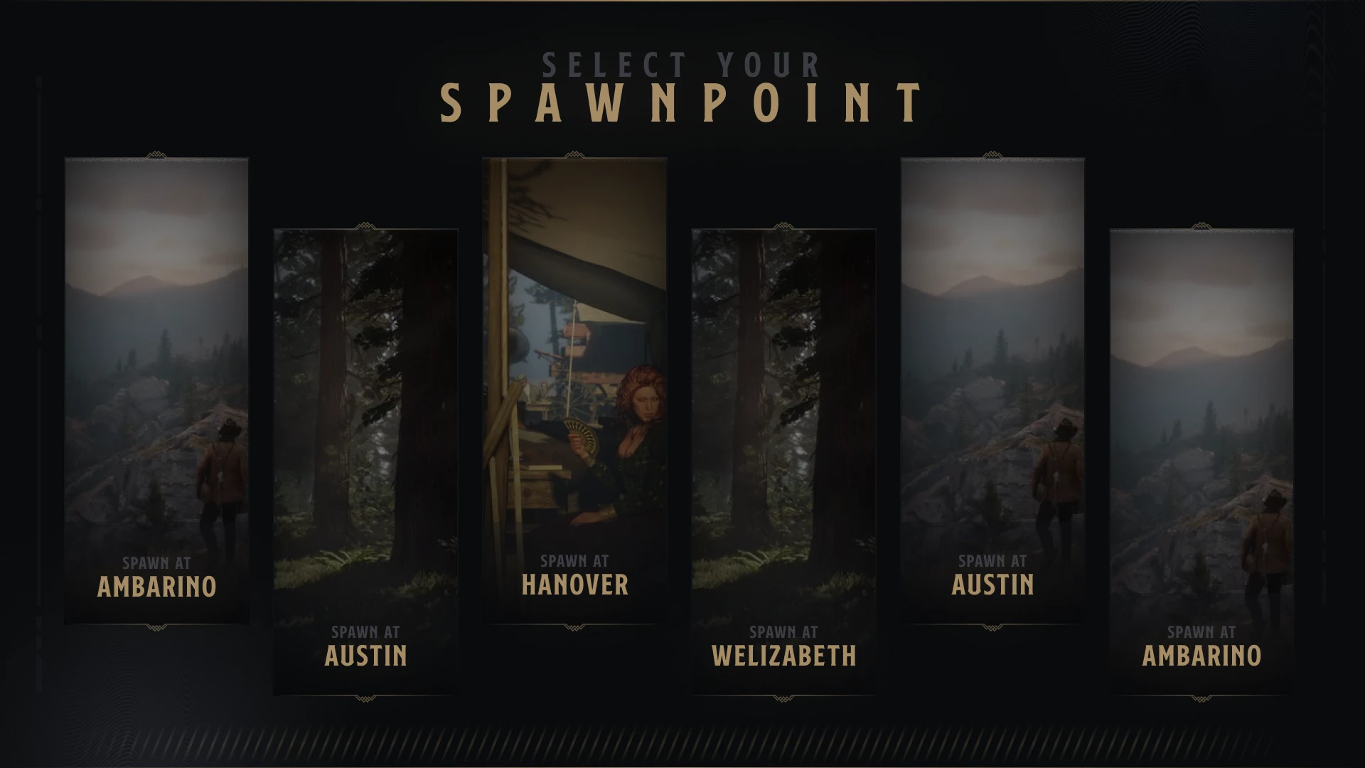 RedM Spawn Selector | Location Picker UI | GFX