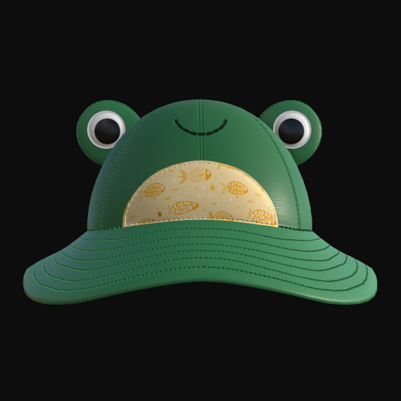 Happy Frog Hat