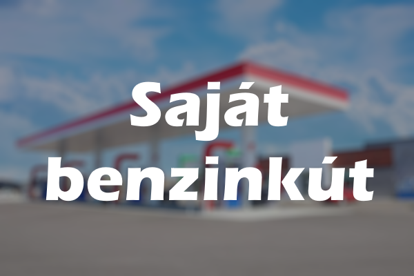 Saját benzinkút