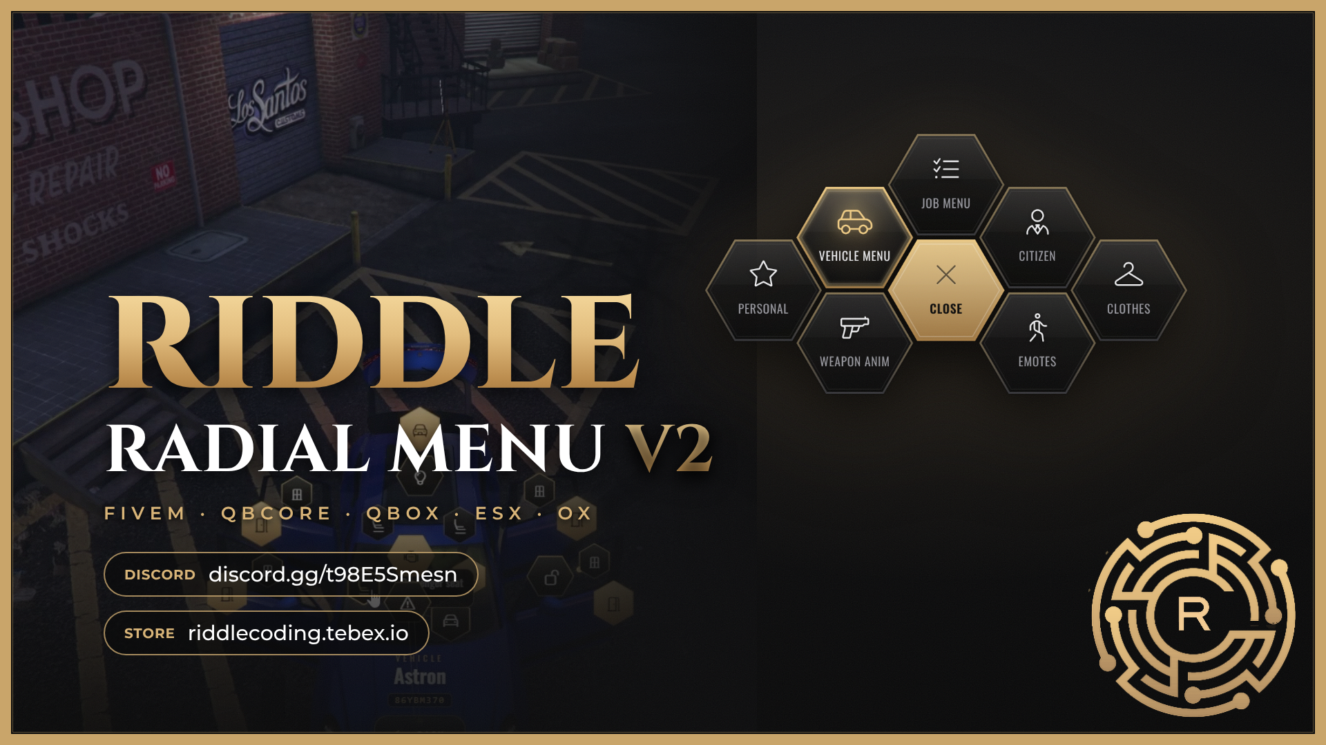 Riddle Radial Menu V2