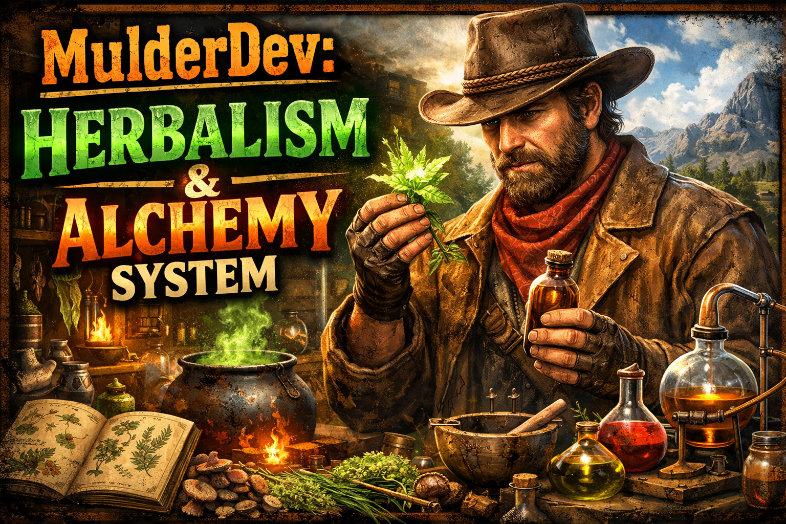 MulderDev - Herbalism & Alchemy (VORP)