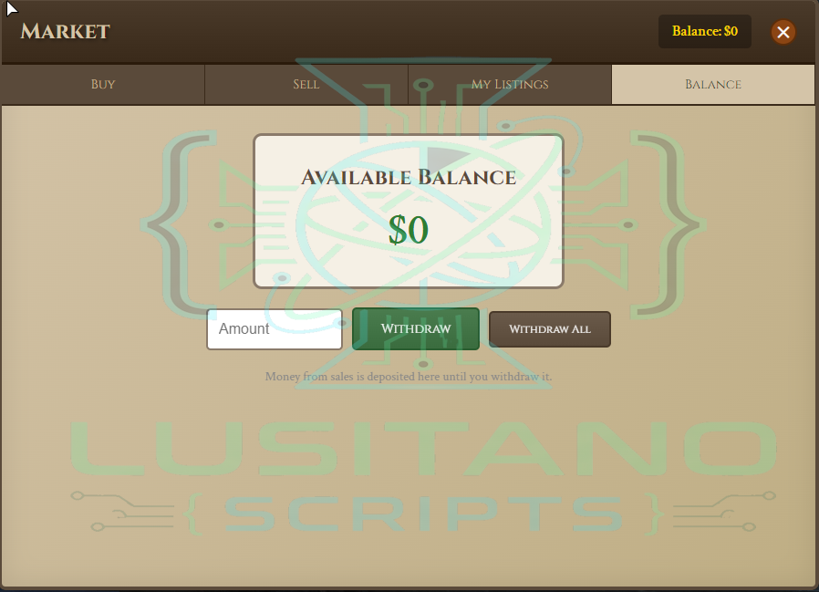 LS Marketplace — Player Auction House & Barter (VORP)