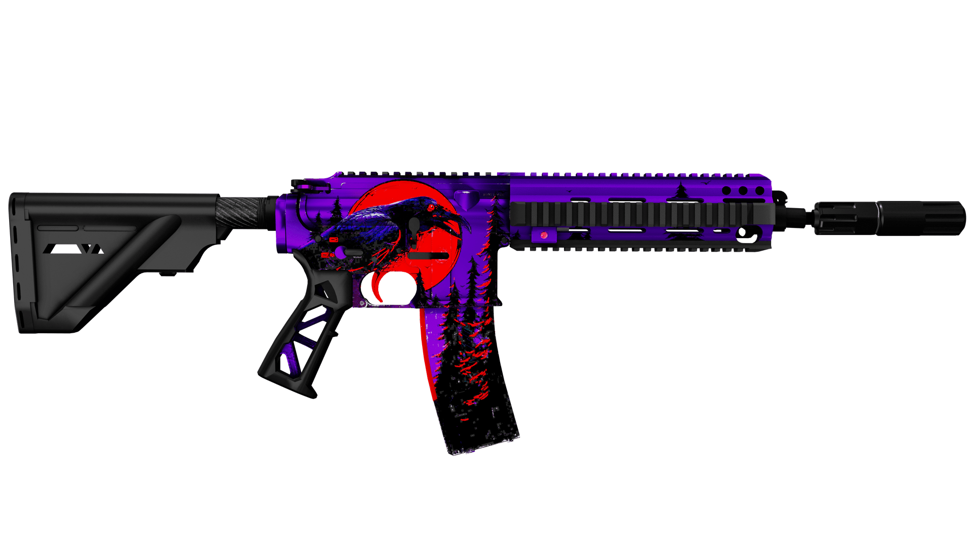 M4-Raven Skin