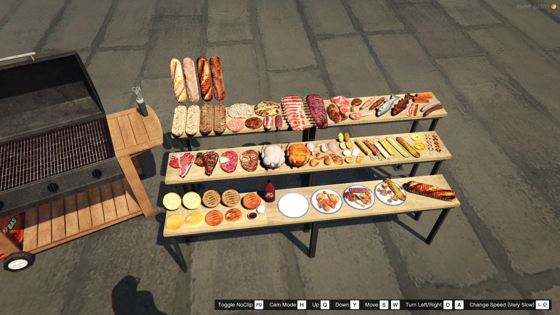 Grill food