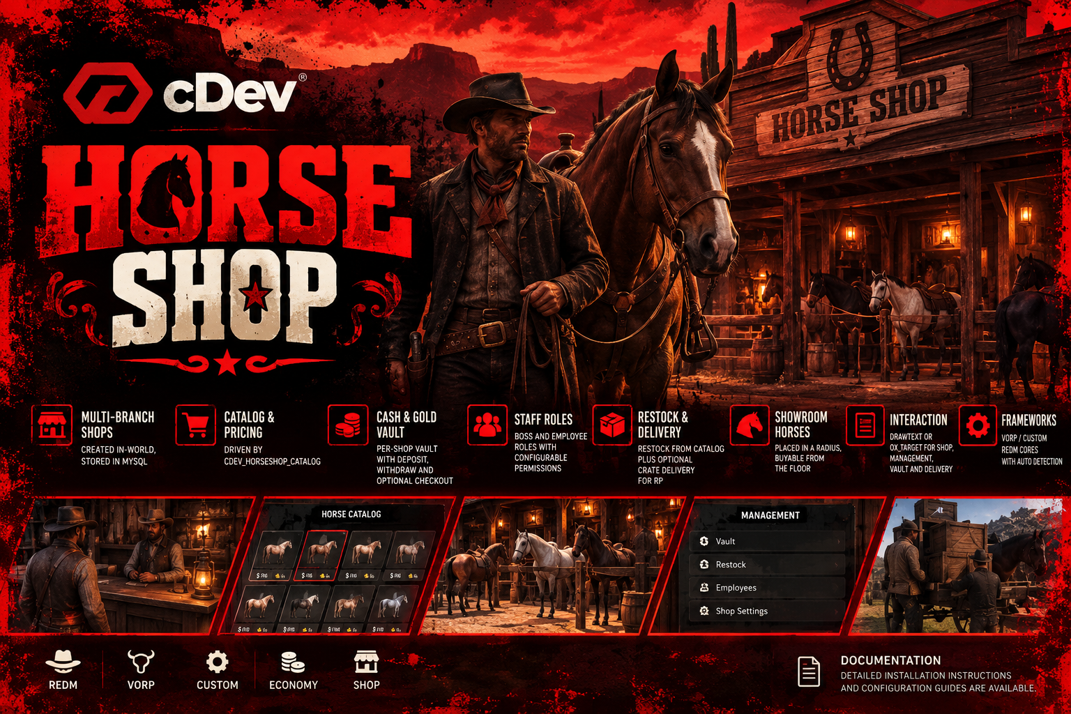 Horse Shop (VORP/Custom)