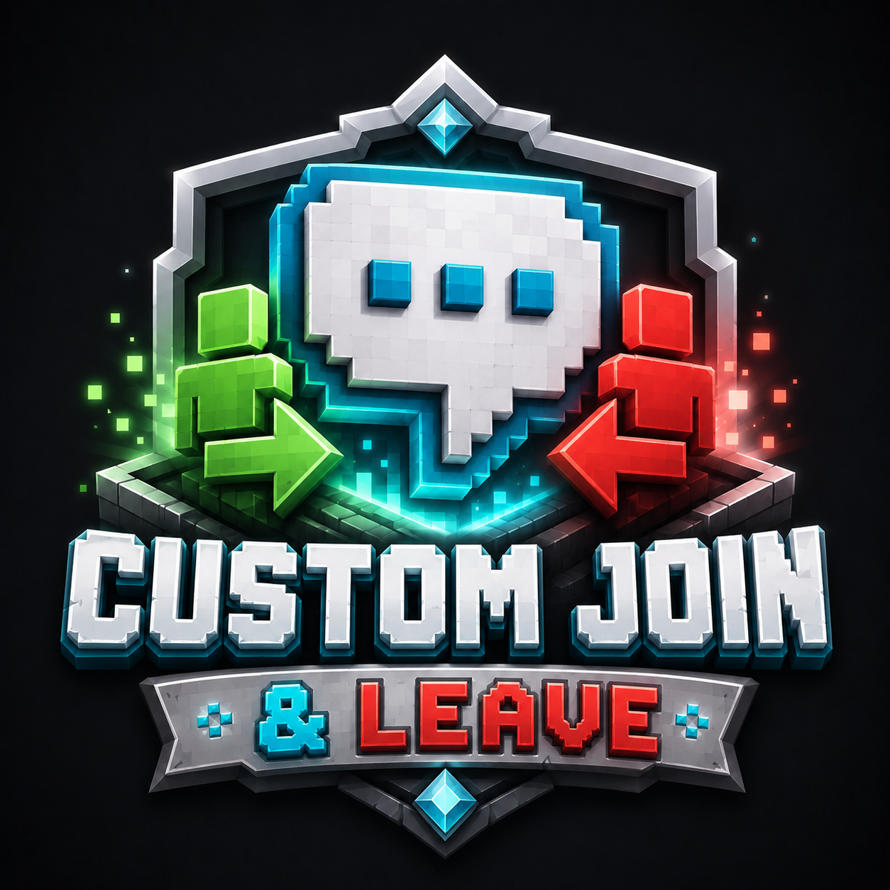 1 custom join & leave bericht