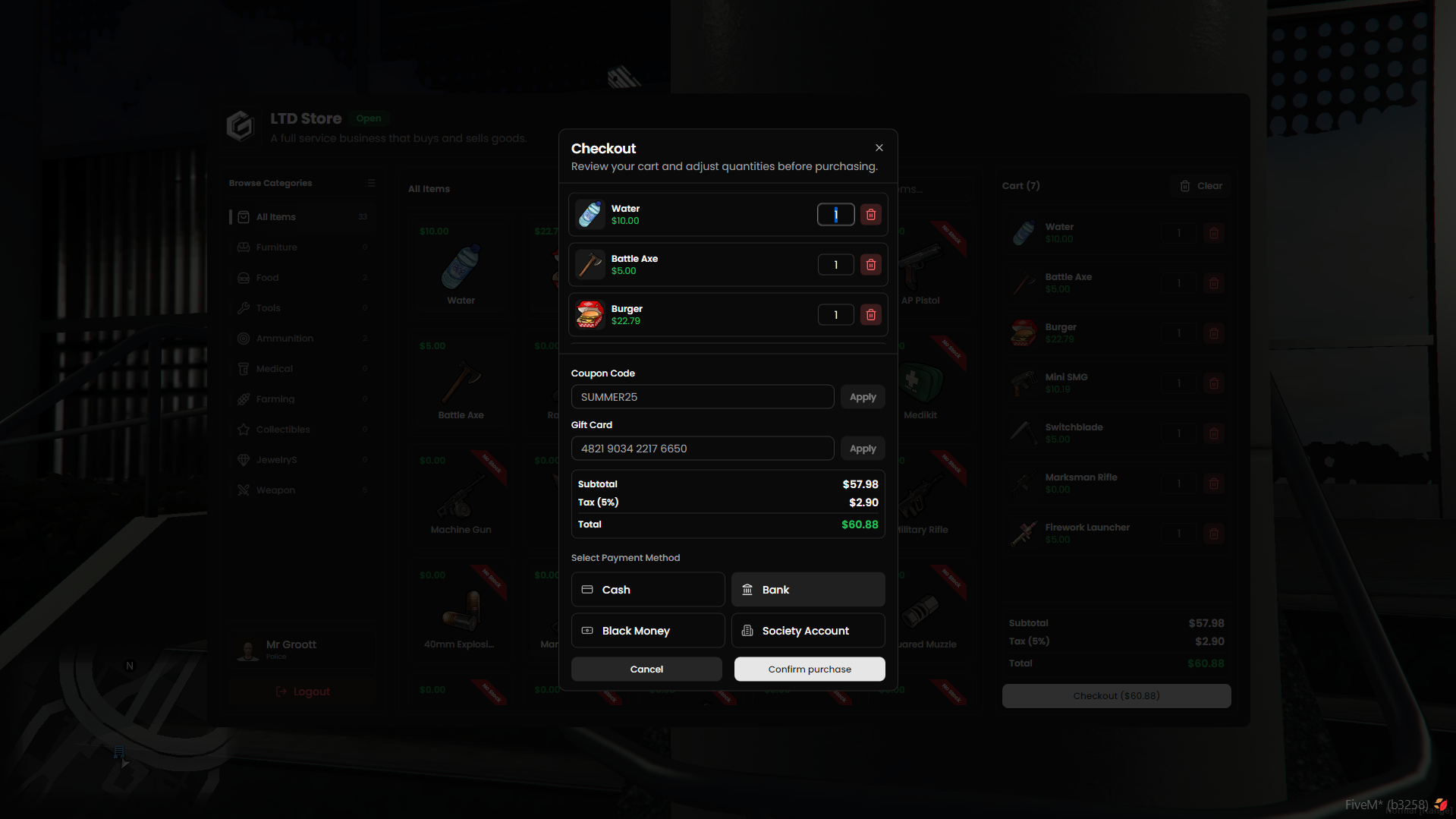 [Ownable Shop Creator] ESX QBCore Qbox {ESCROW}