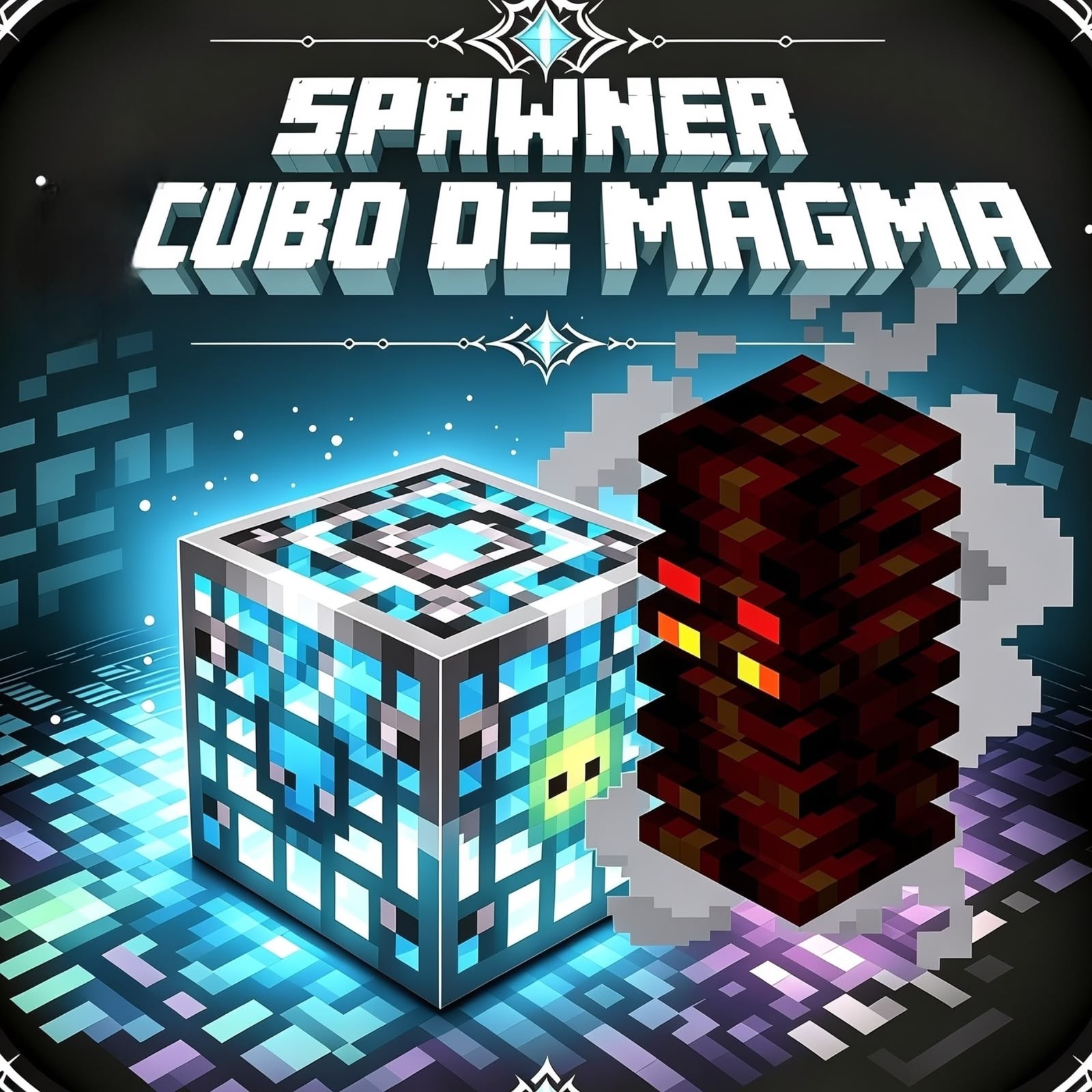 🟠 Spawner de Cubo de Magma