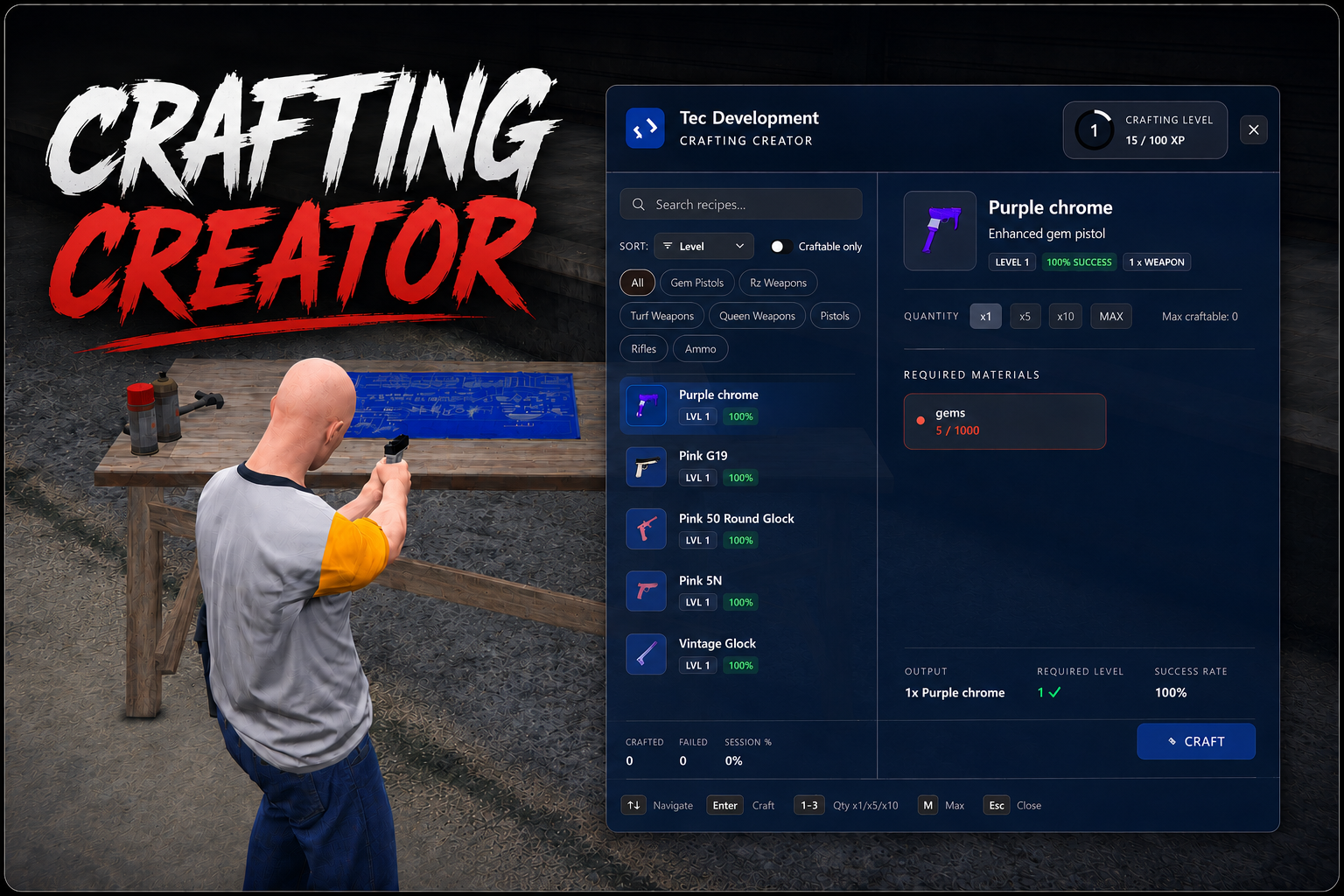 Crafting Creator