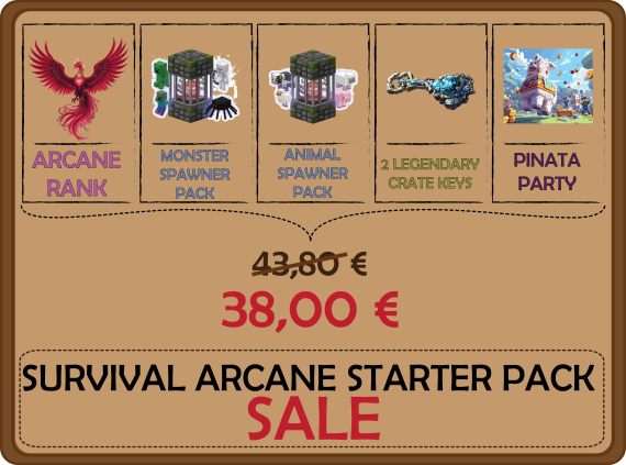 Survival Arcane Starter Pack