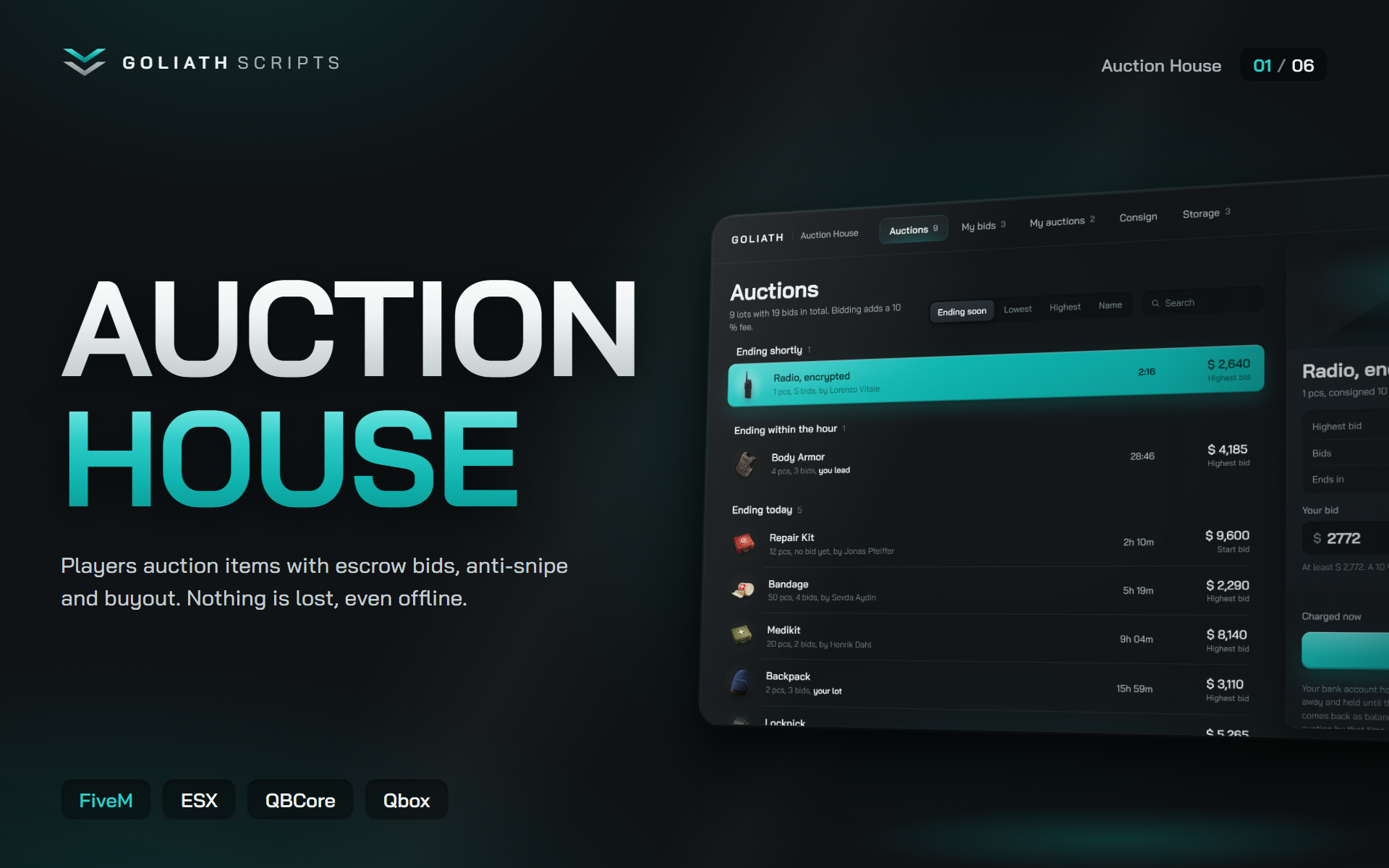 OPEN - Auction House