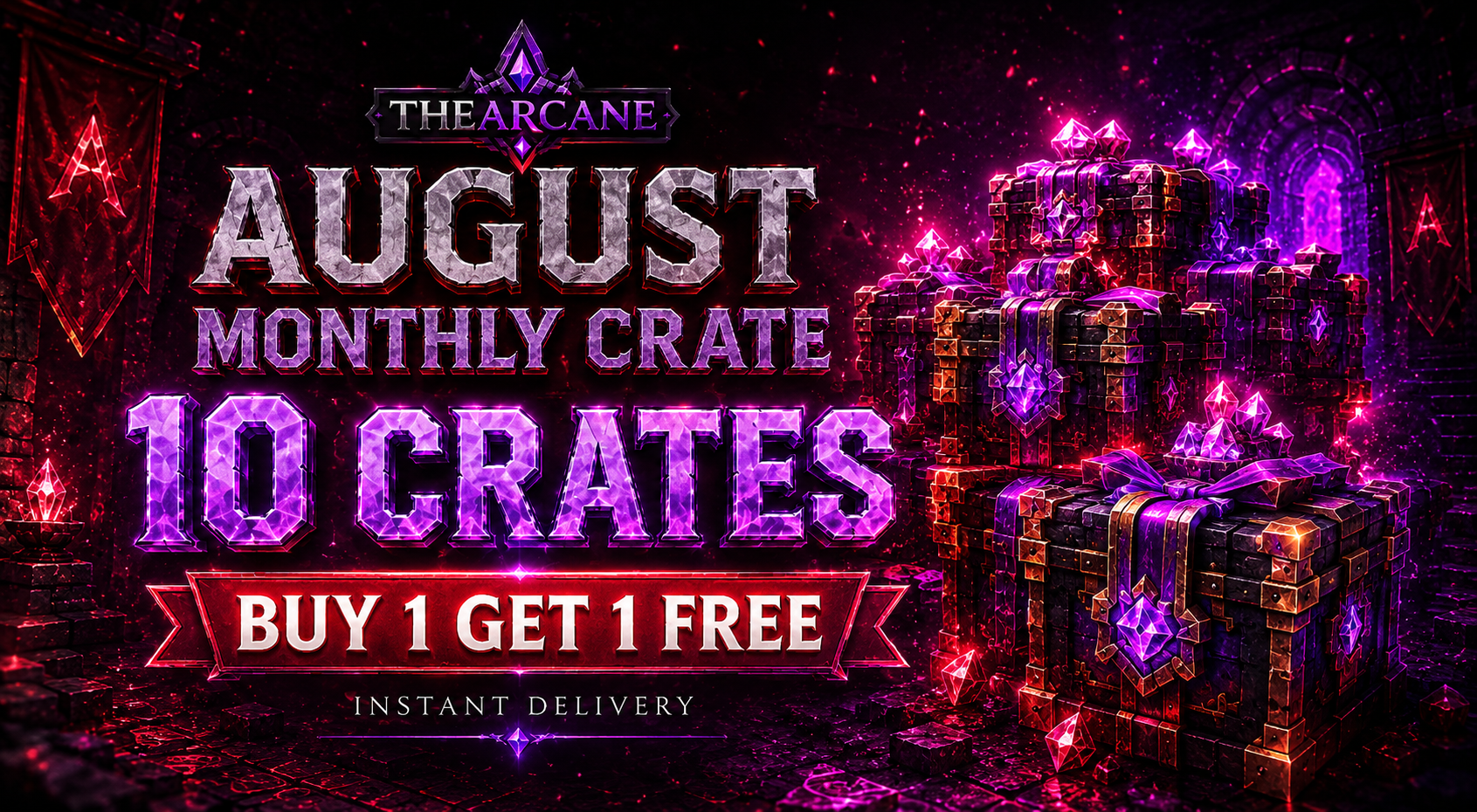 August Monthly Crate 10 | BUY 1 GET 1 FREE