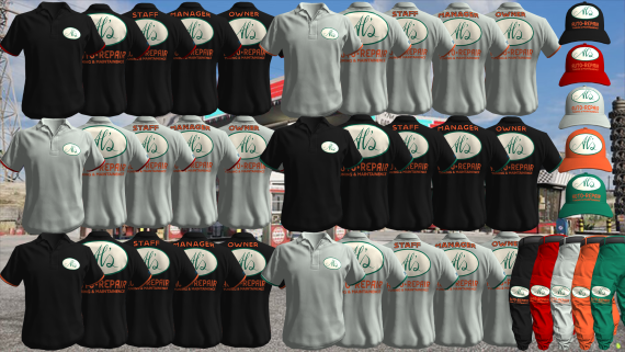Al's Auto Uniform Bundle [ FiveM custom clothing ][ FiveM EUP  ][ FiveM clothing script ]