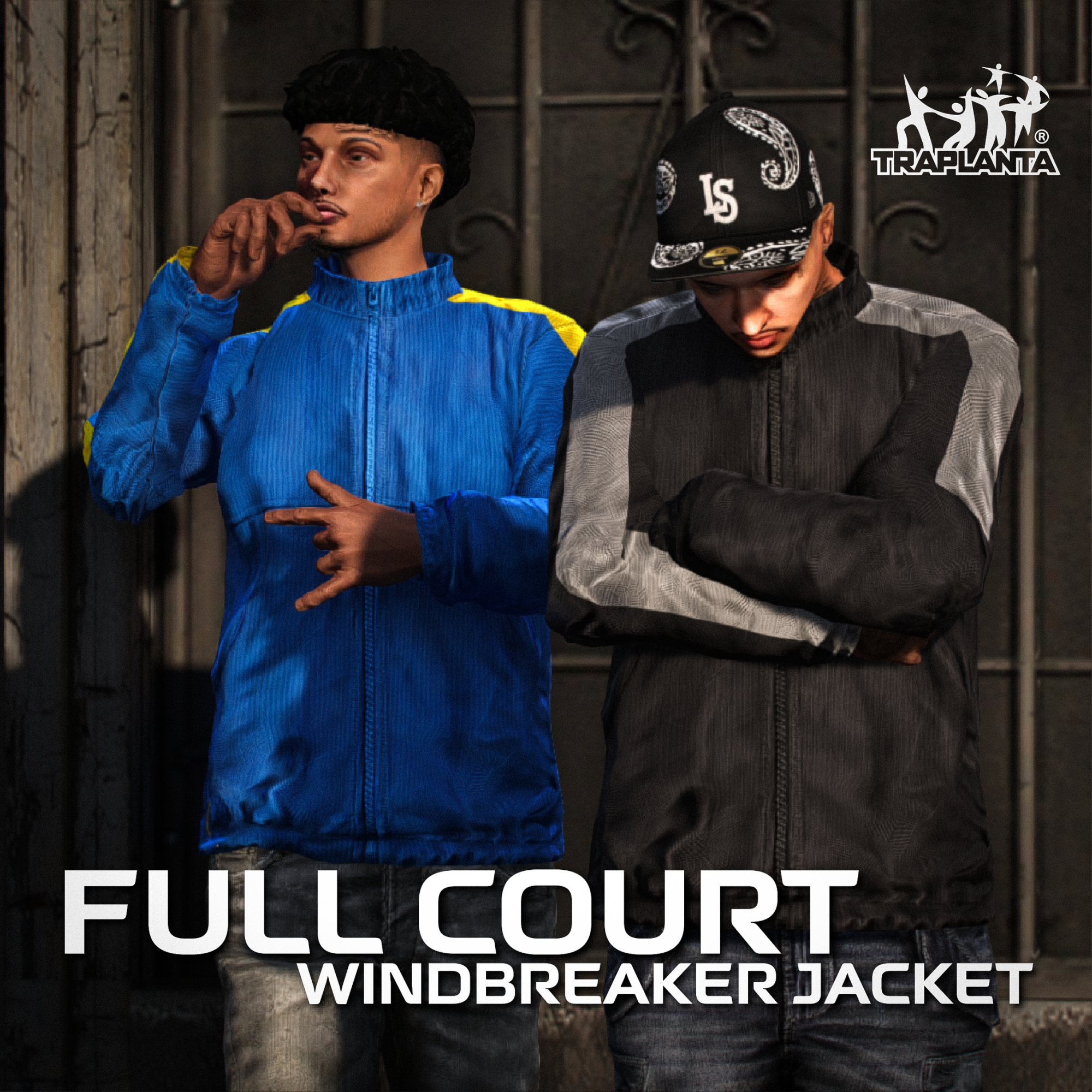 FULL COURT WINDBREAKER JACKET