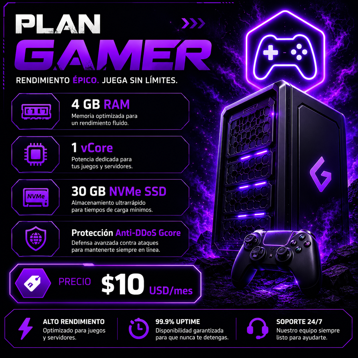 PLAN |Gamer| Sin Stock