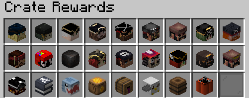 5 x Pirate Legends Crates