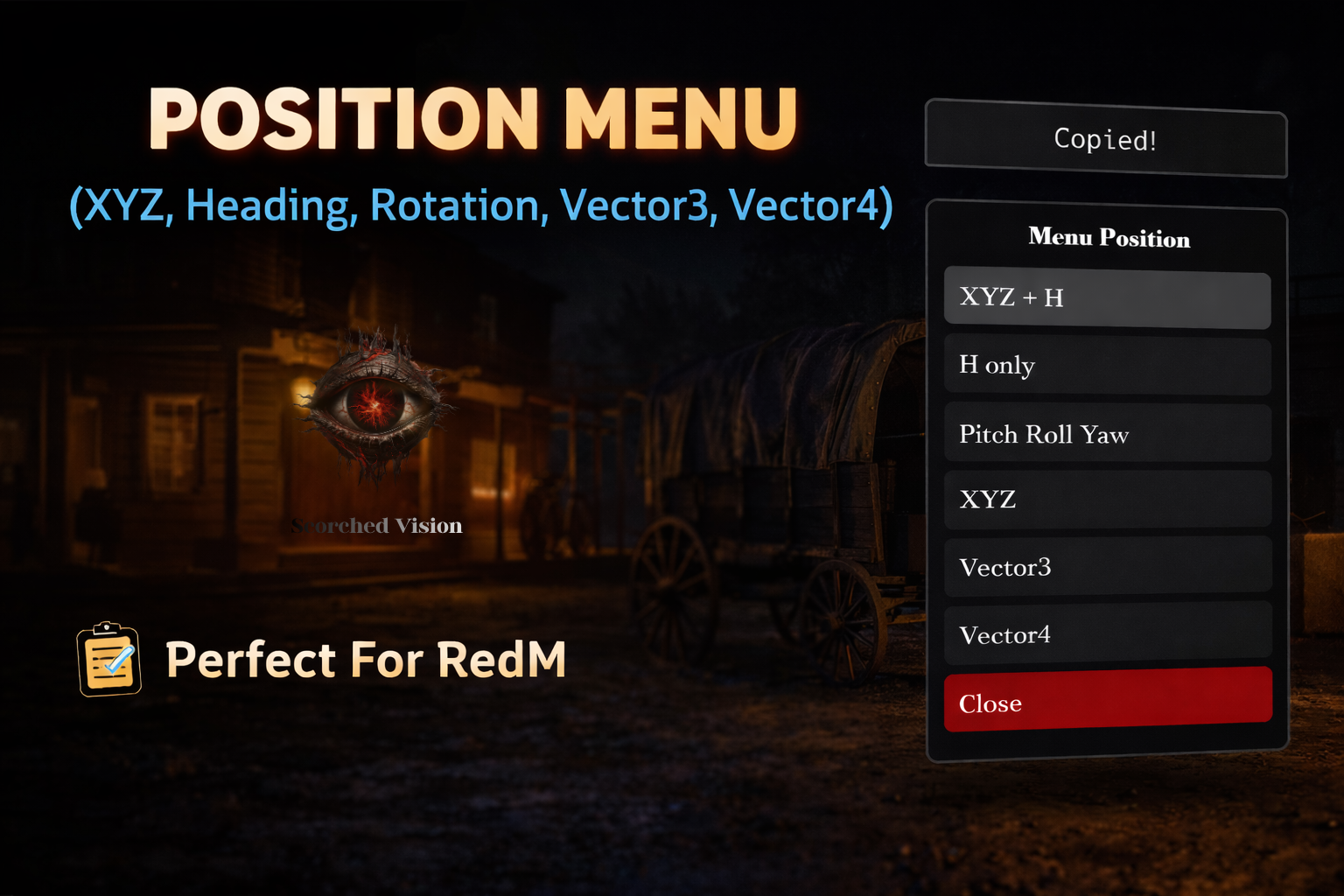 Menu Position