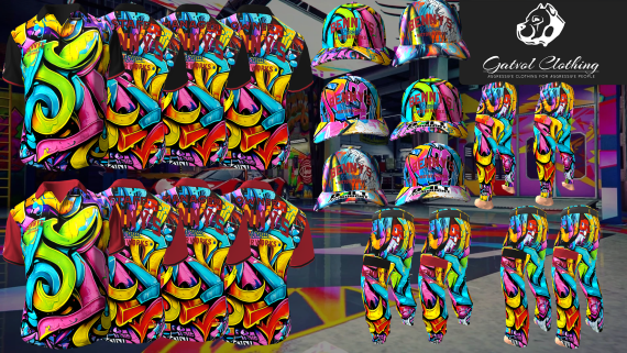 Bennys Graffiti 3 (Male and Female)