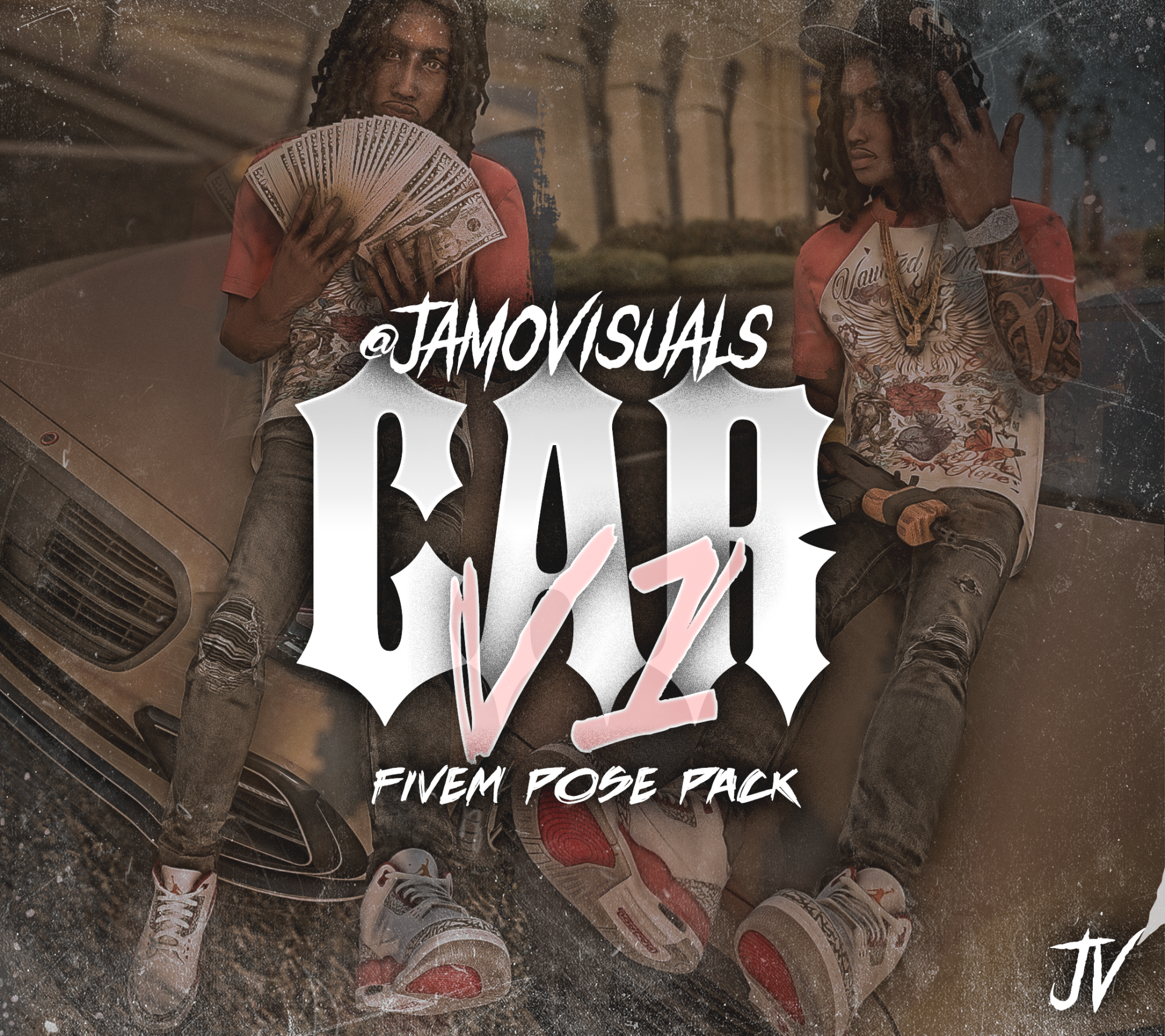 Jamoville Car Pose Pack v1