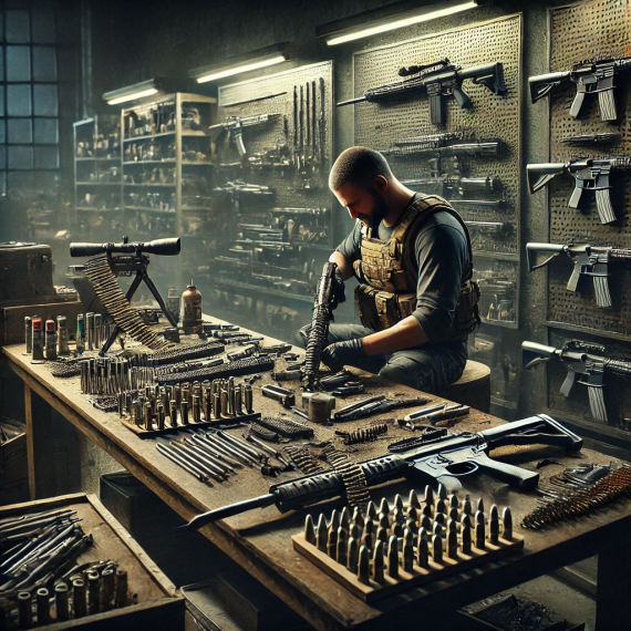 Las Calles New York Weapon Repair Bench T2