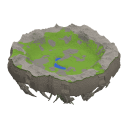 Rock Theme Island
