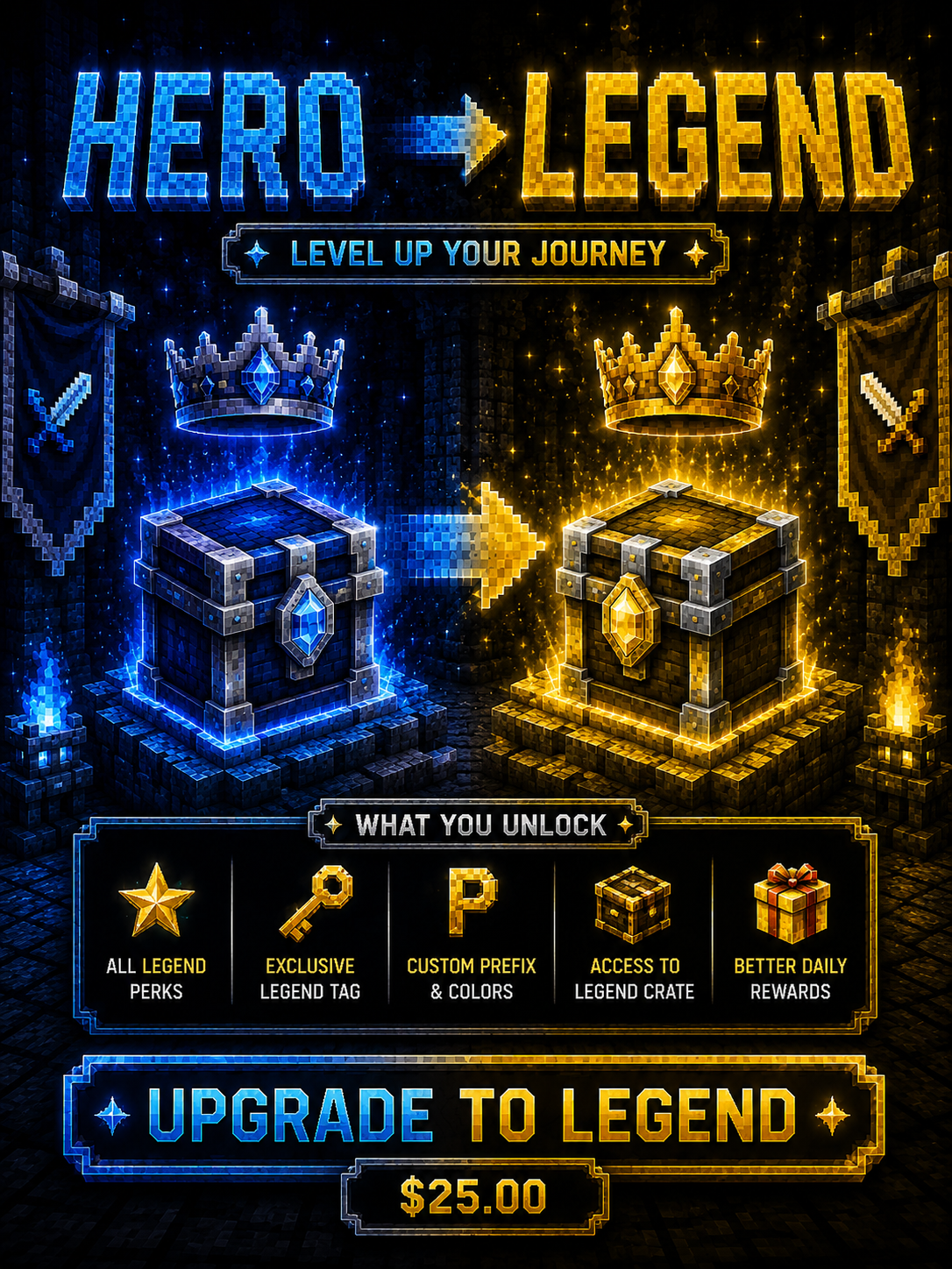 Hero -> Legend