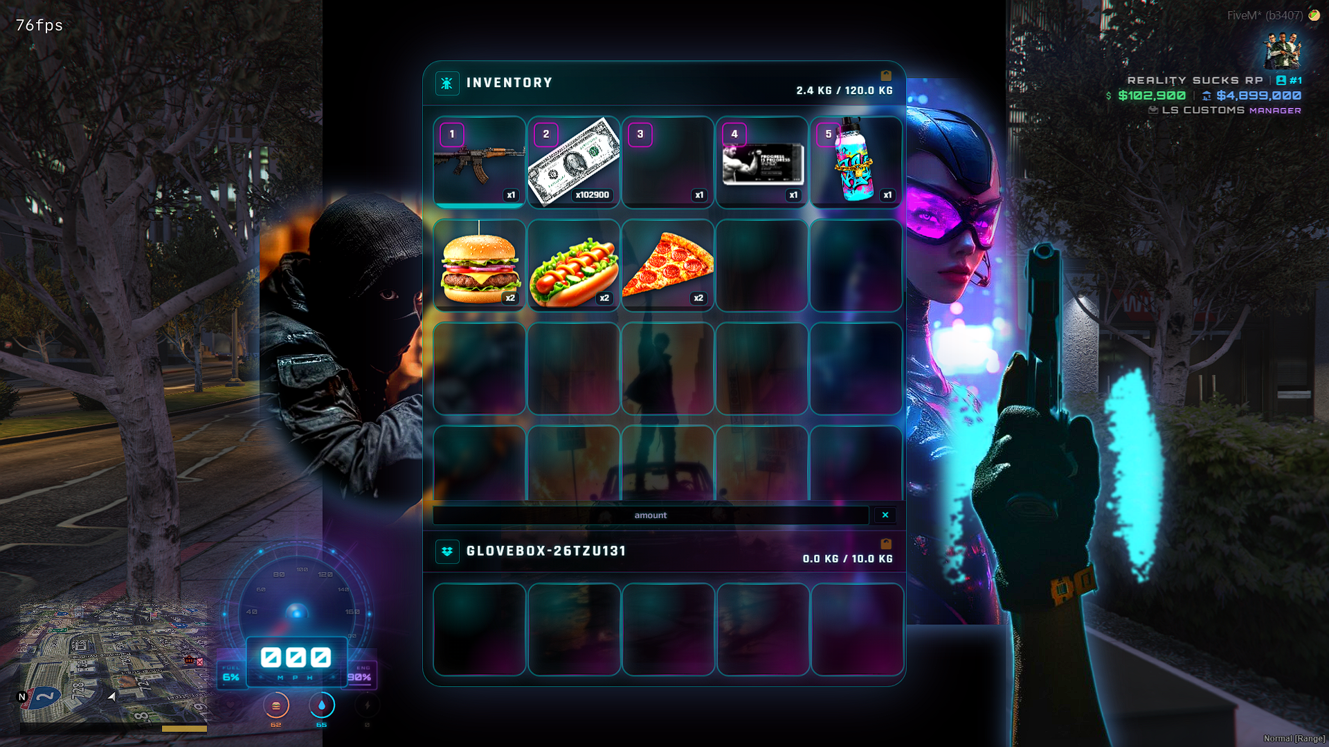 QB-Inventory Punk Style Add your Own Images In Menu UI