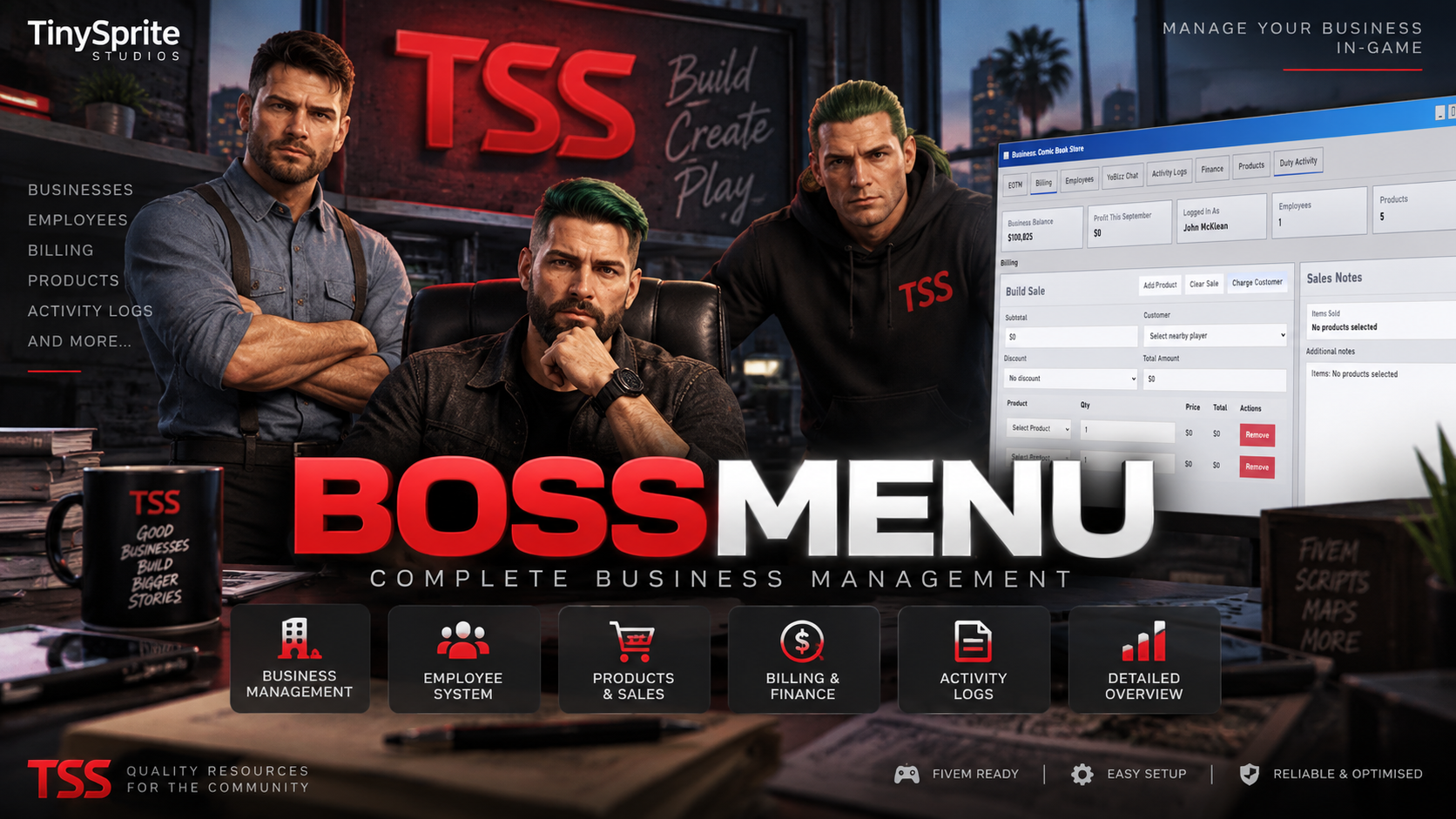 Bossmenu