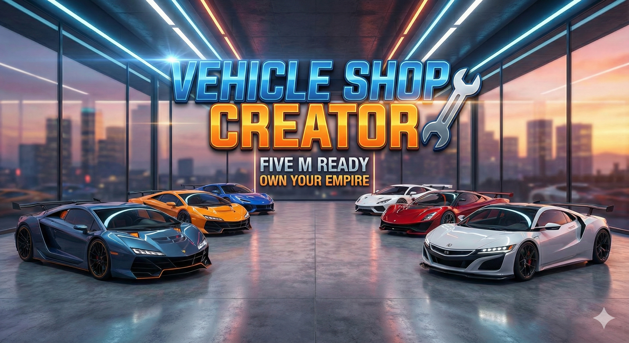 Bucko Vehicle shop Creator | qbcore and esx