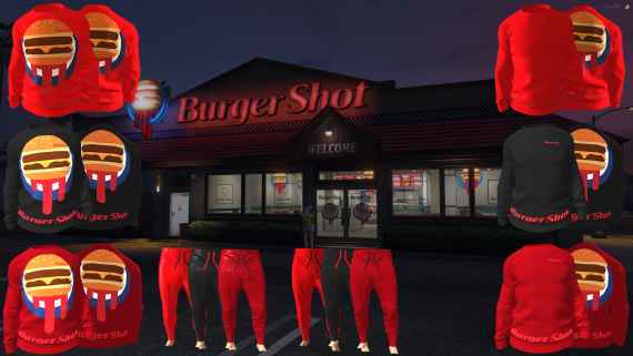 Burger Tops(Male + Female)