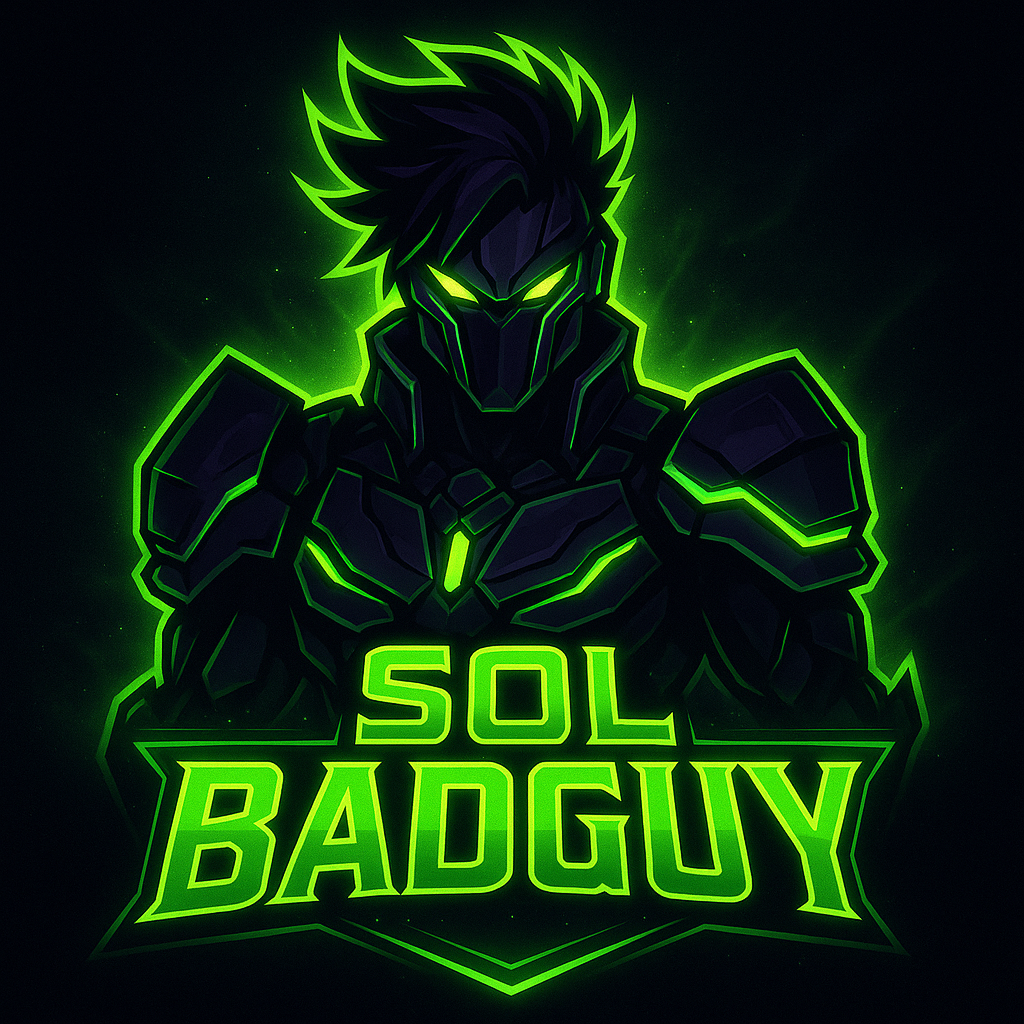 SolBadGuy ORIGINAL Style Merch