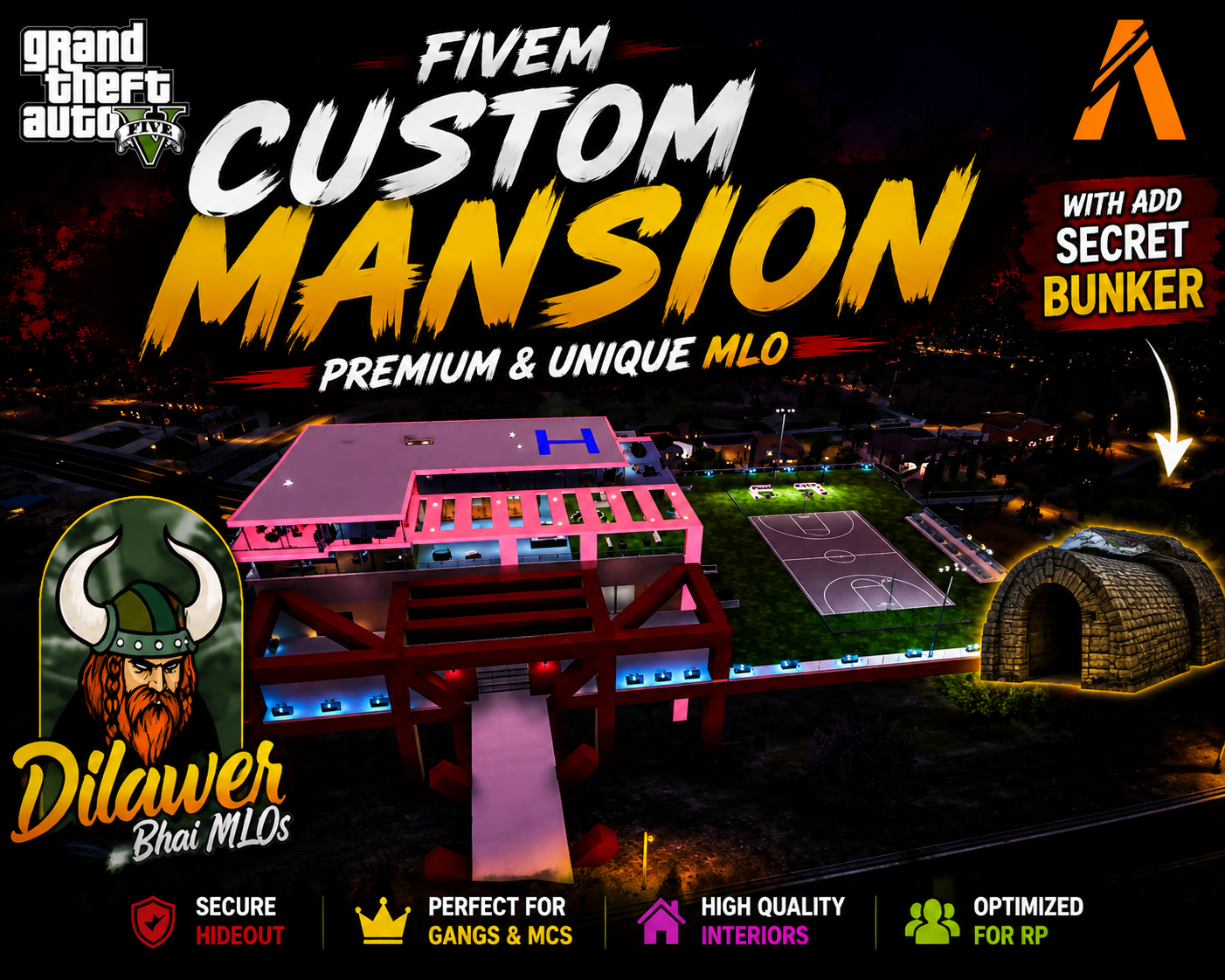 Fivem Custom mansion