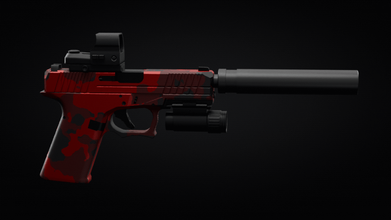 P9 Red Camo
